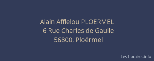 Alain Afflelou PLOERMEL