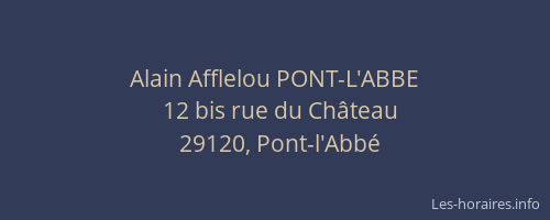 Alain Afflelou PONT-L'ABBE