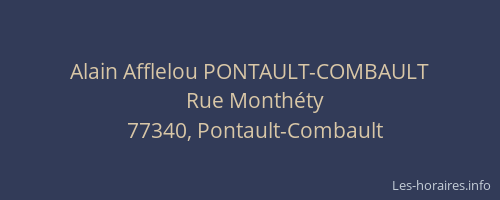 Alain Afflelou PONTAULT-COMBAULT