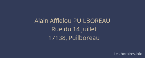 Alain Afflelou PUILBOREAU