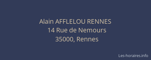 Alain AFFLELOU RENNES