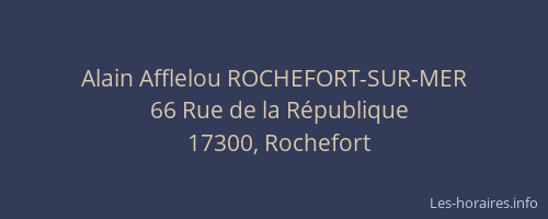 Alain Afflelou ROCHEFORT-SUR-MER
