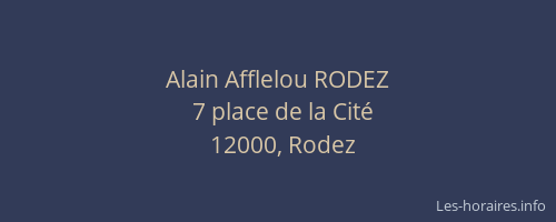 Alain Afflelou RODEZ