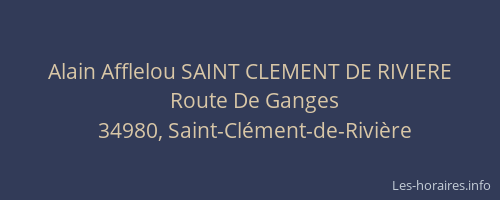 Alain Afflelou SAINT CLEMENT DE RIVIERE