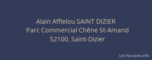 Alain Afflelou SAINT DIZIER