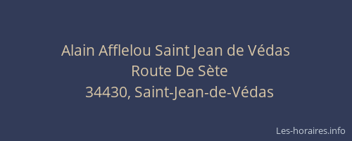Alain Afflelou Saint Jean de Védas