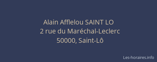 Alain Afflelou SAINT LO