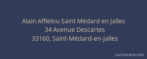 Alain Afflelou Saint Médard en Jalles