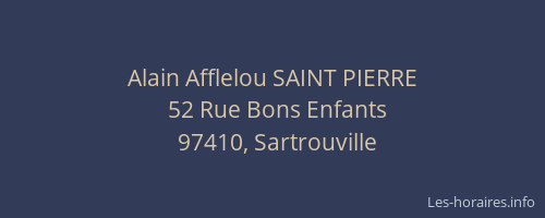 Alain Afflelou SAINT PIERRE