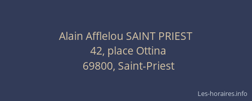 Alain Afflelou SAINT PRIEST