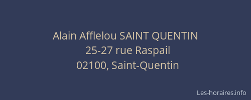 Alain Afflelou SAINT QUENTIN