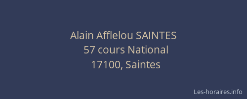 Alain Afflelou SAINTES