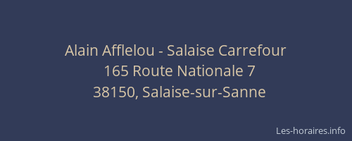 Alain Afflelou - Salaise Carrefour