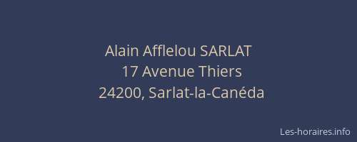 Alain Afflelou SARLAT
