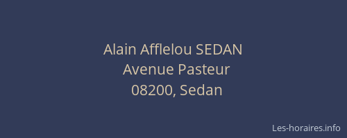 Alain Afflelou SEDAN
