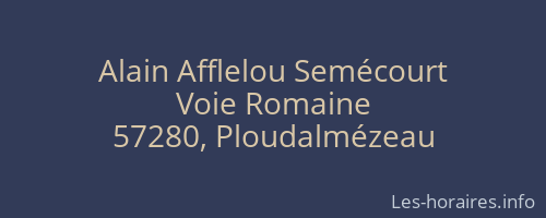 Alain Afflelou Semécourt
