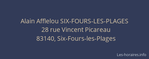 Alain Afflelou SIX-FOURS-LES-PLAGES