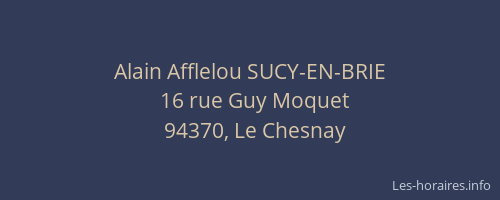 Alain Afflelou SUCY-EN-BRIE