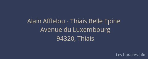 Alain Afflelou - Thiais Belle Epine