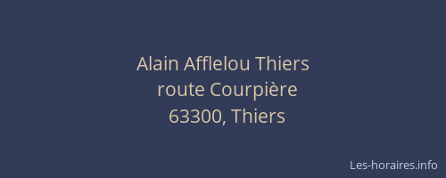 Alain Afflelou Thiers