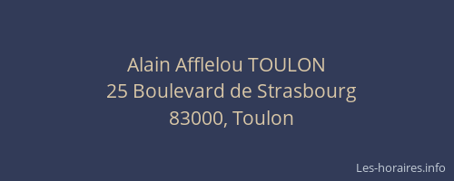 Alain Afflelou TOULON