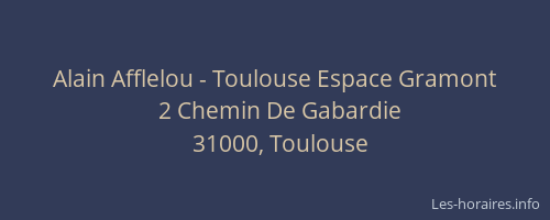 Alain Afflelou - Toulouse Espace Gramont