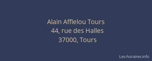 Alain Afflelou Tours