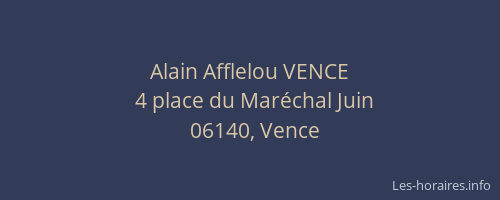 Alain Afflelou VENCE