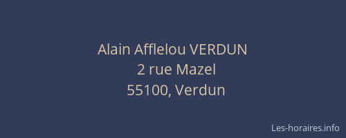 Alain Afflelou VERDUN