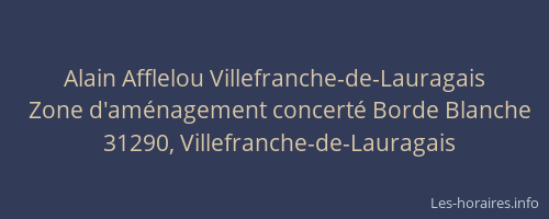 Alain Afflelou Villefranche-de-Lauragais