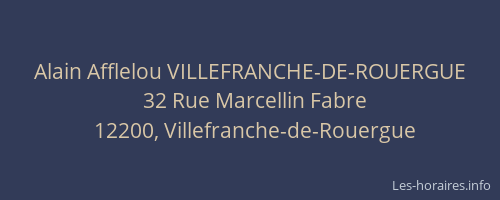 Alain Afflelou VILLEFRANCHE-DE-ROUERGUE