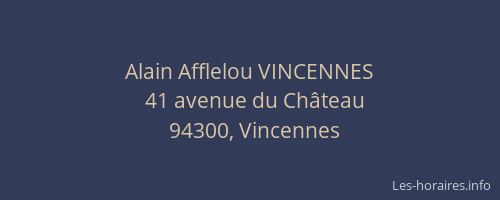 Alain Afflelou VINCENNES