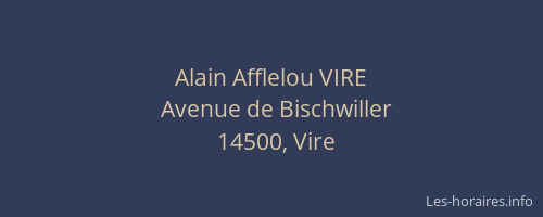 Alain Afflelou VIRE