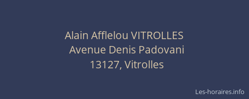 Alain Afflelou VITROLLES