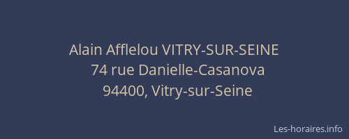 Alain Afflelou VITRY-SUR-SEINE