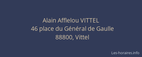 Alain Afflelou VITTEL