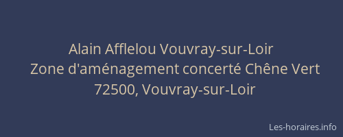 Alain Afflelou Vouvray-sur-Loir