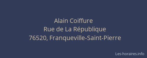 Alain Coiffure