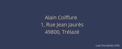Alain Coiffure