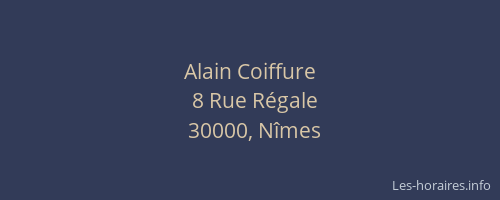 Alain Coiffure