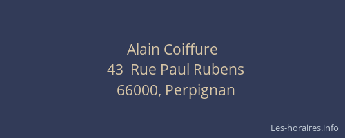 Alain Coiffure