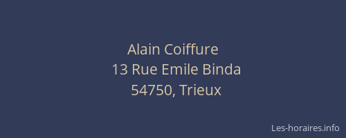 Alain Coiffure
