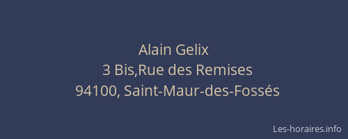 Alain Gelix