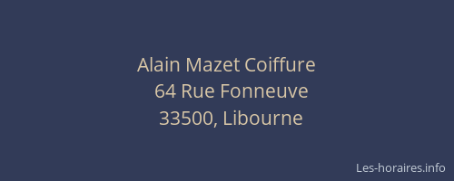 Alain Mazet Coiffure