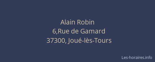 Alain Robin