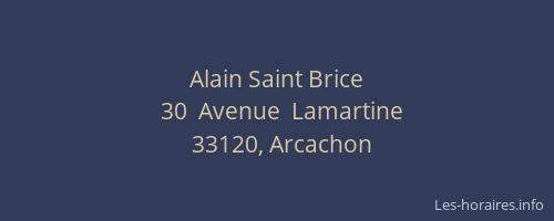 Alain Saint Brice