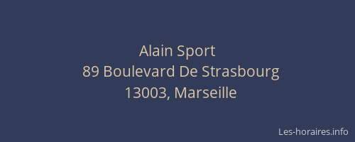 Alain Sport