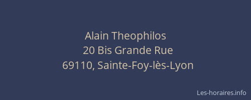 Alain Theophilos