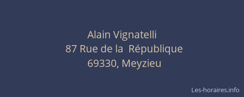 Alain Vignatelli