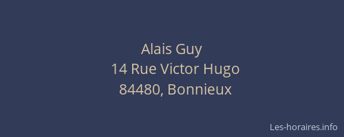 Alais Guy